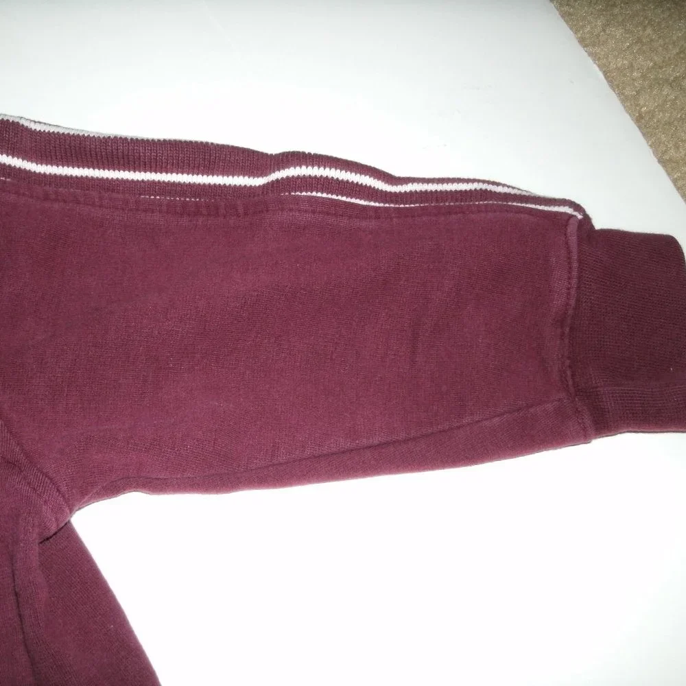 Gap Boys Track Jacket Track Full Zip Sweatshirt Burgundy Size 2T